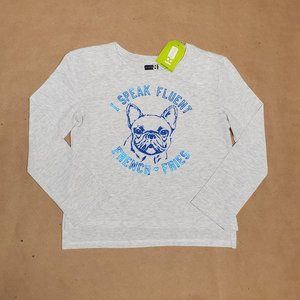 Crazy 8 Fluent French Fries T-Shirt 5T Gray